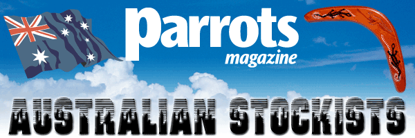 Australian stockists of Parrots magazine