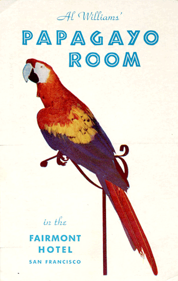Collecting parrots on postcards