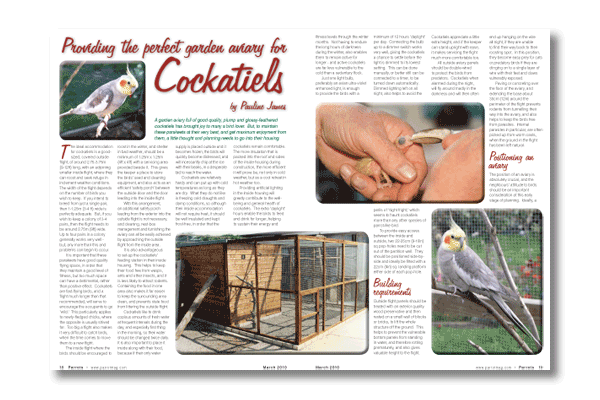 Inside the latest Parrots magazine Inside the latest Parrots magazine