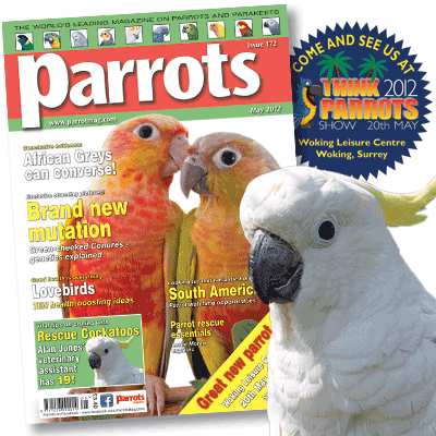 Parrots magazine May 2012 edition Parrots magazine May 2012 edition